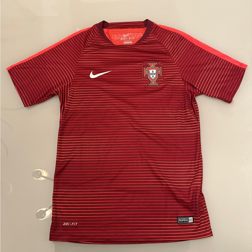Nike Dri Fit Authentic Portugal Jersey Size S